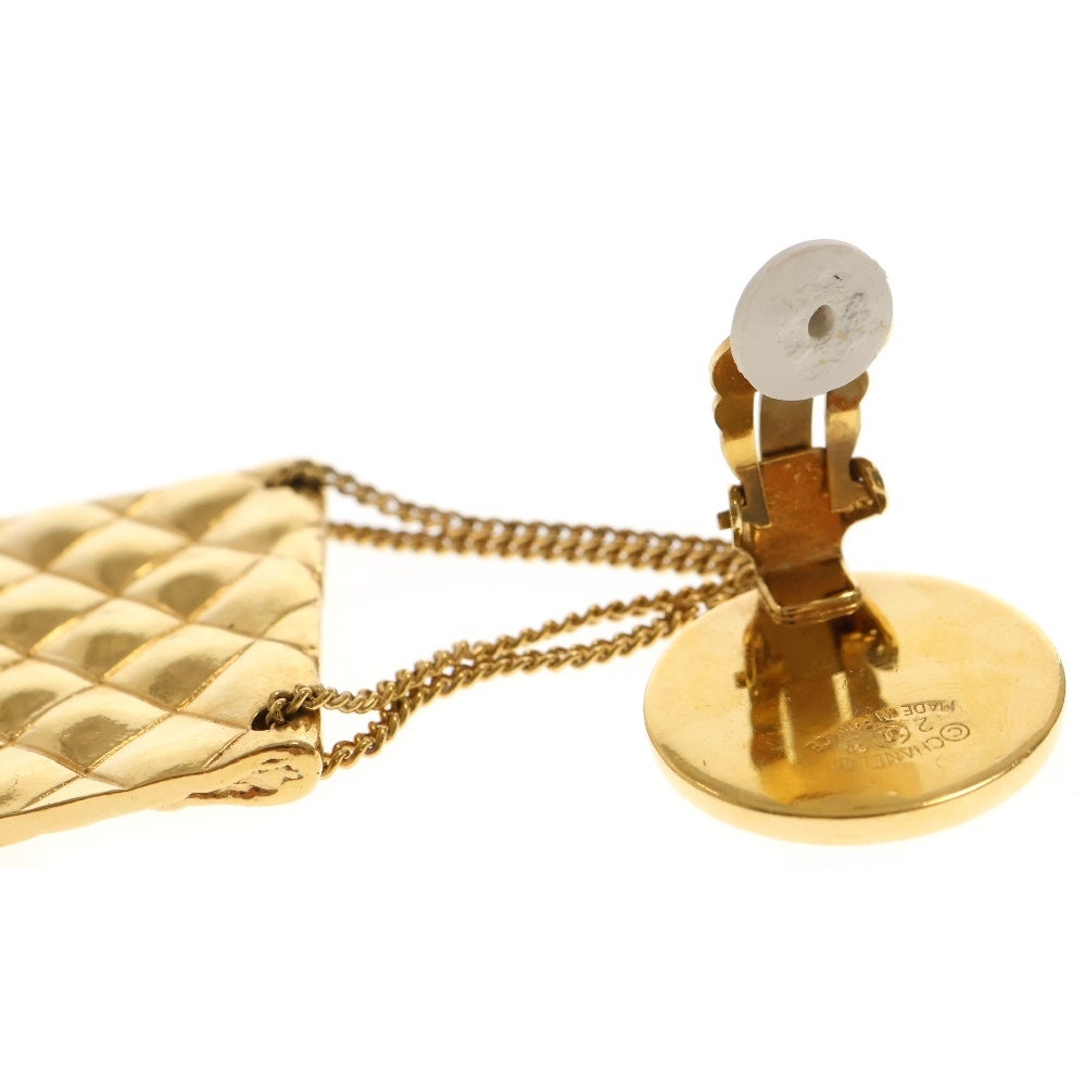 CHANEL(シャネル) マトラッセ コインモチーフイヤリング ゴールド GP イヤーアクセサリー ヴィンテージ 2 8