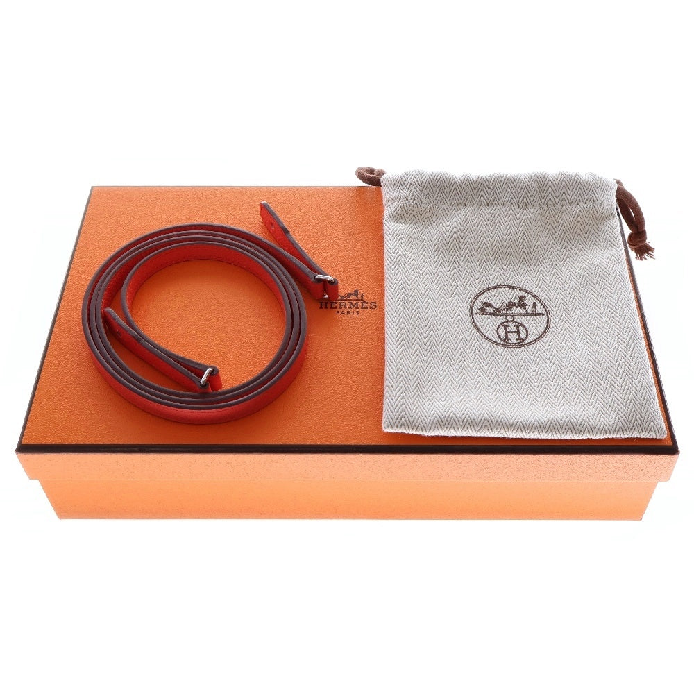 HERMES(エルメス) ChaineD'ancre Wallet To Go シェーヌダンクル トゥーゴー ローズテキサス ヴォーエプソン レザーウォレット ショルダーバッグ SV金具 B刻印 レッド