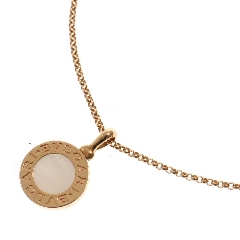 BVLGARI(ブルガリ) ブルガリブルガリ パールネックレス ペンダント ピンクゴールド 750 K18 PG ピンクゴールド ジュエリー