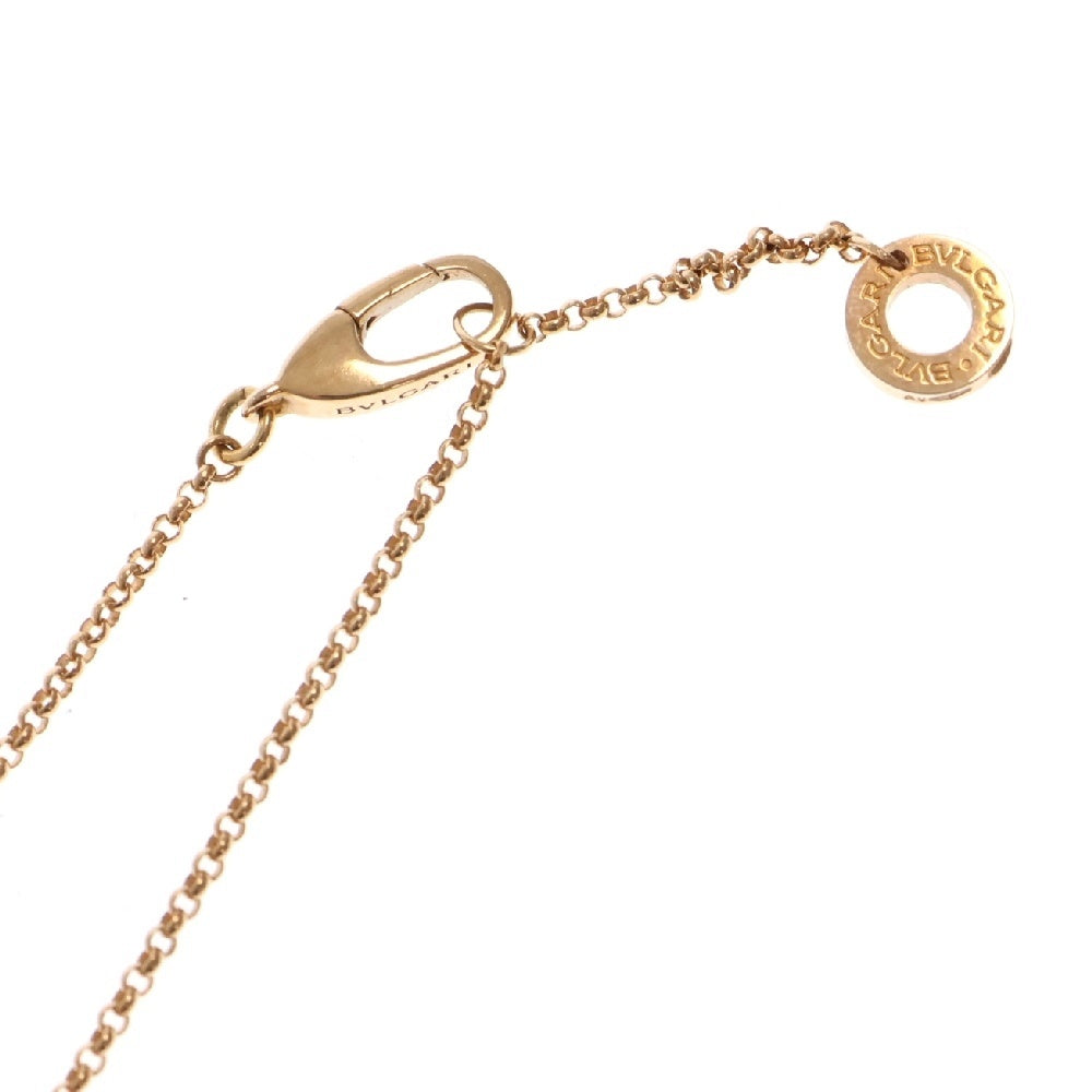 BVLGARI(ブルガリ) ブルガリブルガリ パールネックレス ペンダント ピンクゴールド 750 K18 PG ピンクゴールド ジュエリー