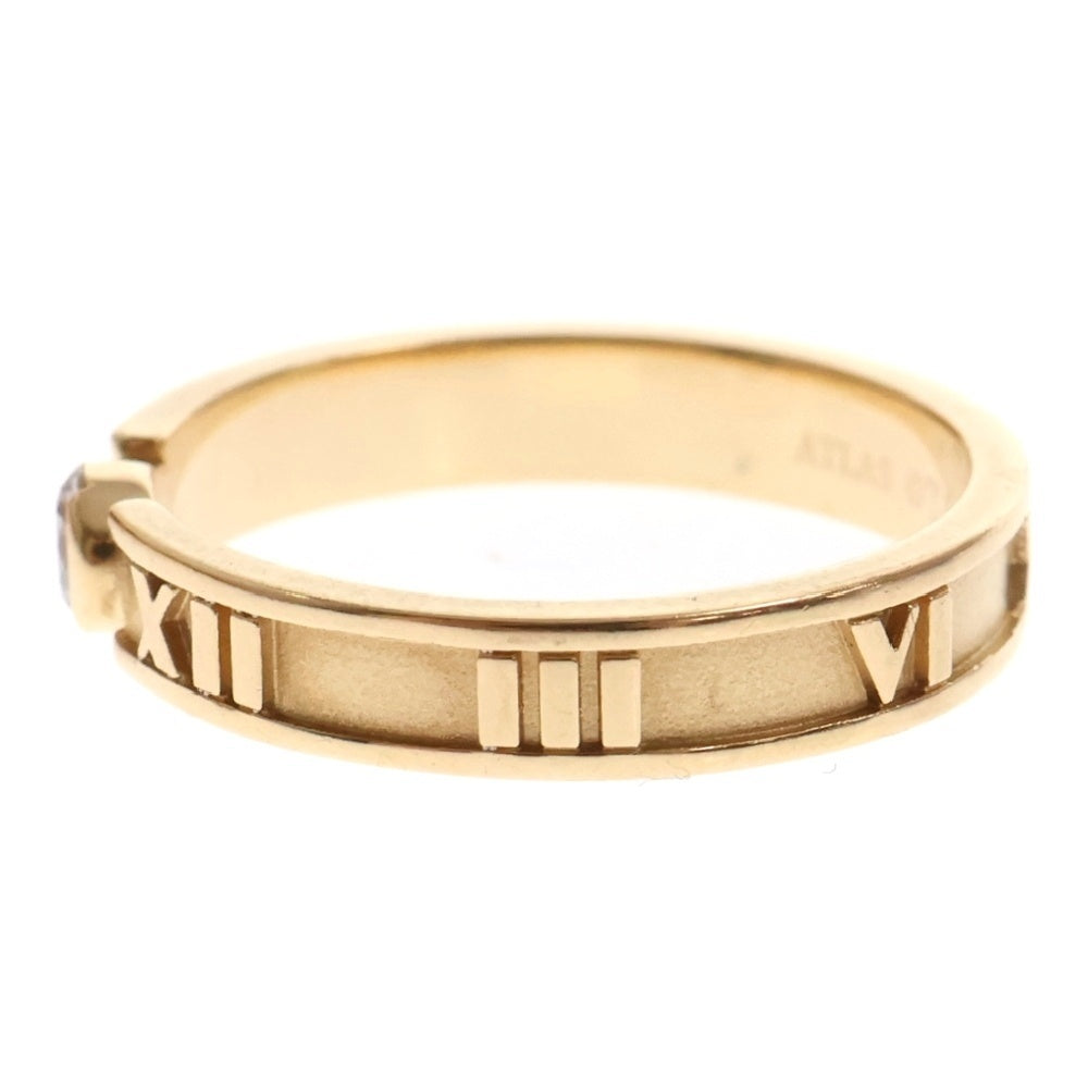 BVLGARI(ブルガリ) アトラス 1PD リング ダイヤモンド AU750 K18 PG ピンクゴールド 指輪 ジュエリー