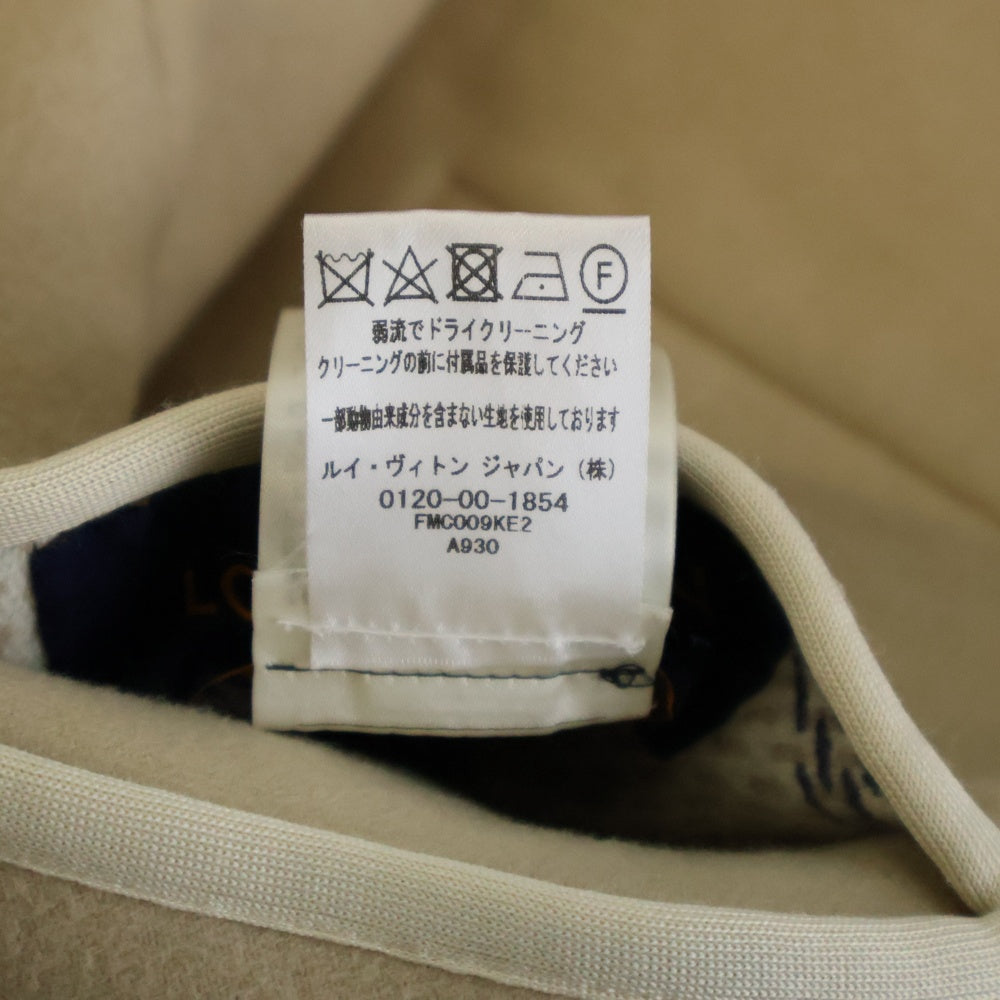 LOUIS VUITTON(ルイヴィトン) 22SS リバーシブル ダミエアズール フーデッドラップコート レディース RW221W KE2 FMCO09 ベージュ