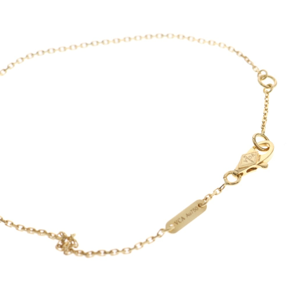 Van Cleef & Arpels(ヴァンクリーフアンドアーペル) フリヴォル ミニモデル エメラルド ブレスレット Au750 K18YG イエローゴールド ジュエリー VCARP7SC00