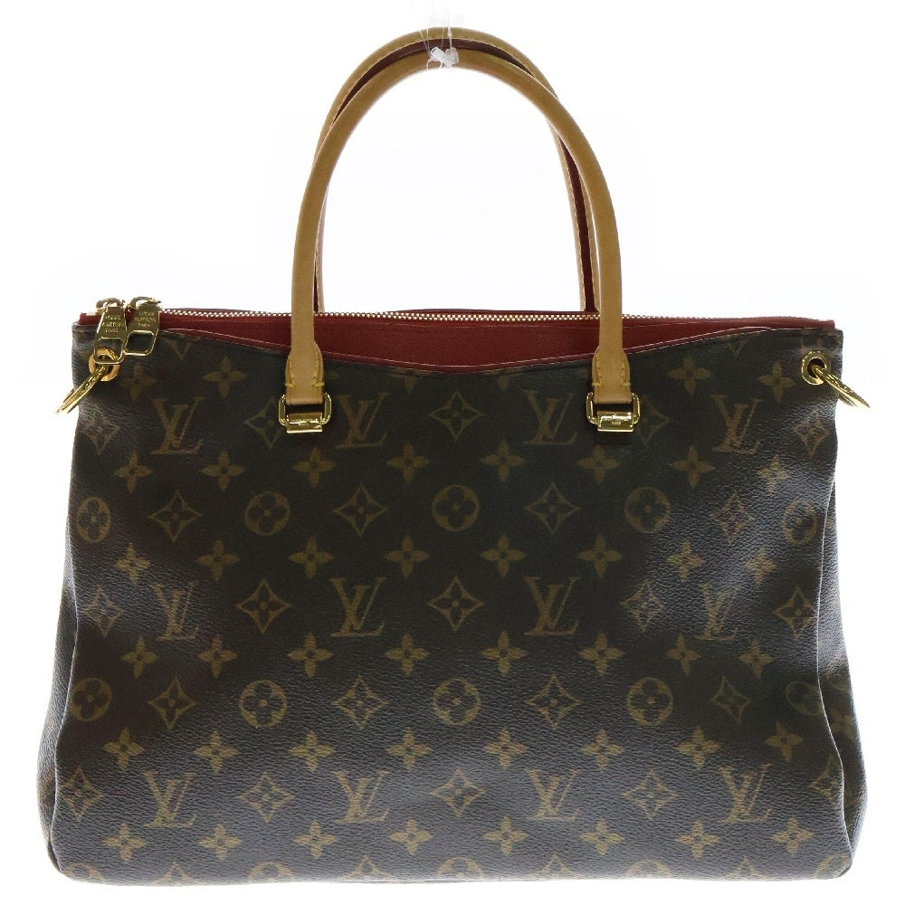 LOUIS VUITTON(ルイヴィトン) モノグラム パラス M41175 スリーズ ブラウン PVC ハンドバッグ
