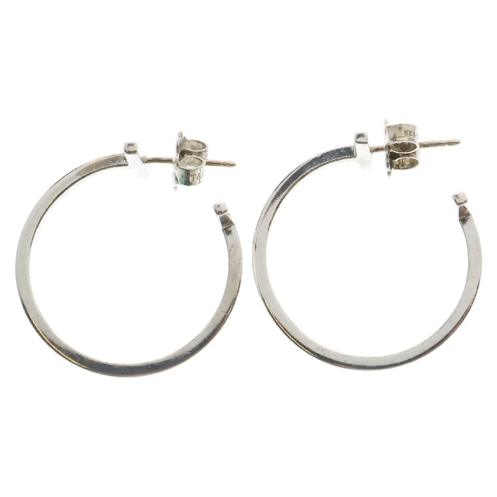 TIFFANY&Co(ティファニー) Tワイヤー フープピアス Ag925 シルバー アクセサリー