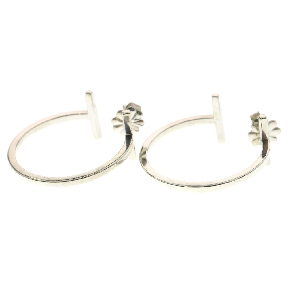 TIFFANY&Co(ティファニー) Tワイヤー フープピアス Ag925 シルバー アクセサリー