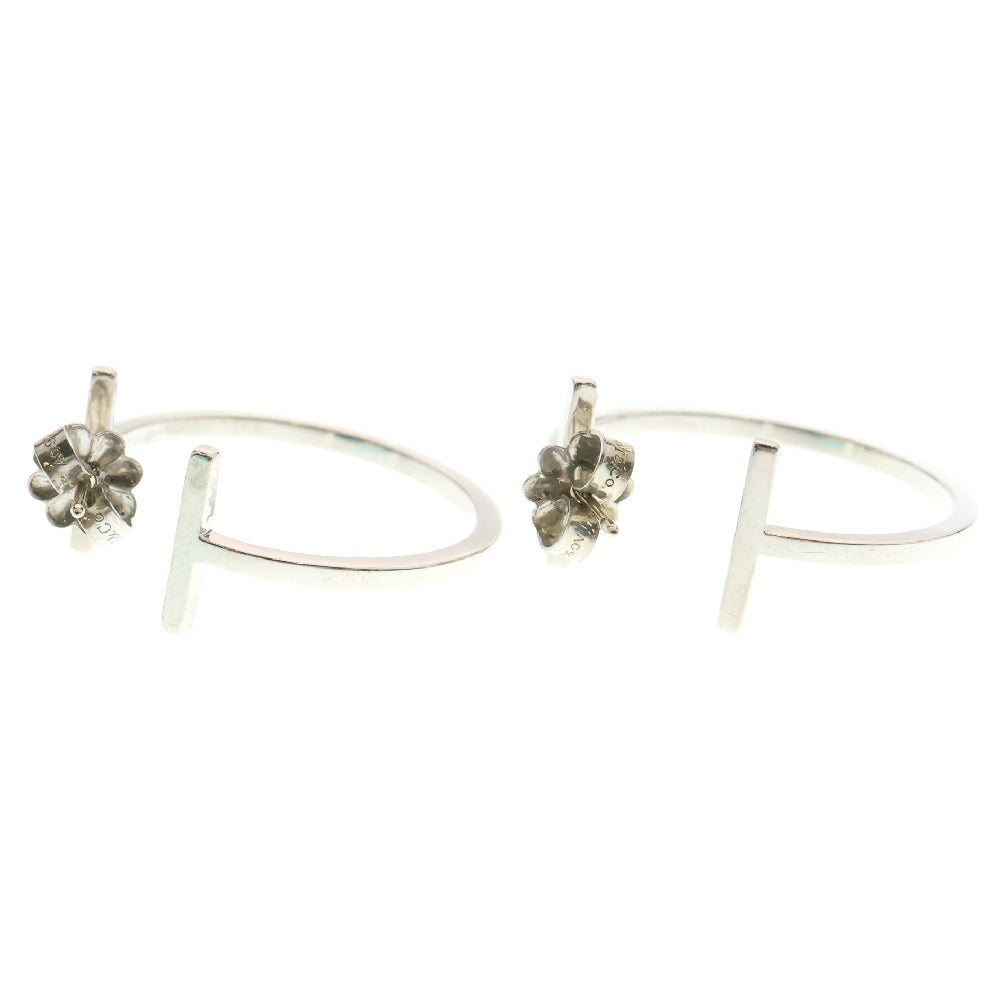 TIFFANY&Co(ティファニー) Tワイヤー フープピアス Ag925 シルバー アクセサリー