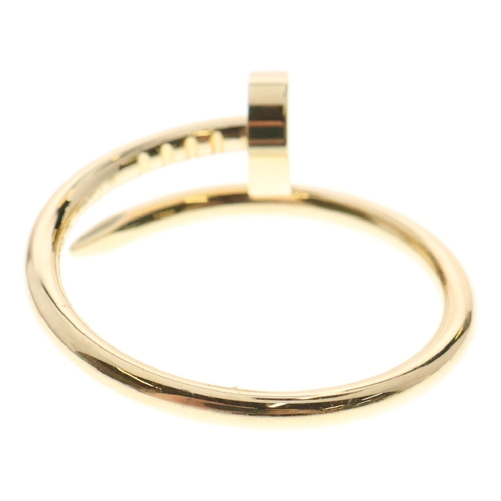 Cartier(カルティエ) ジュストアンクル SM リング Au750YG イエローゴールド #52 指輪 アクセサリー ジュエリー
