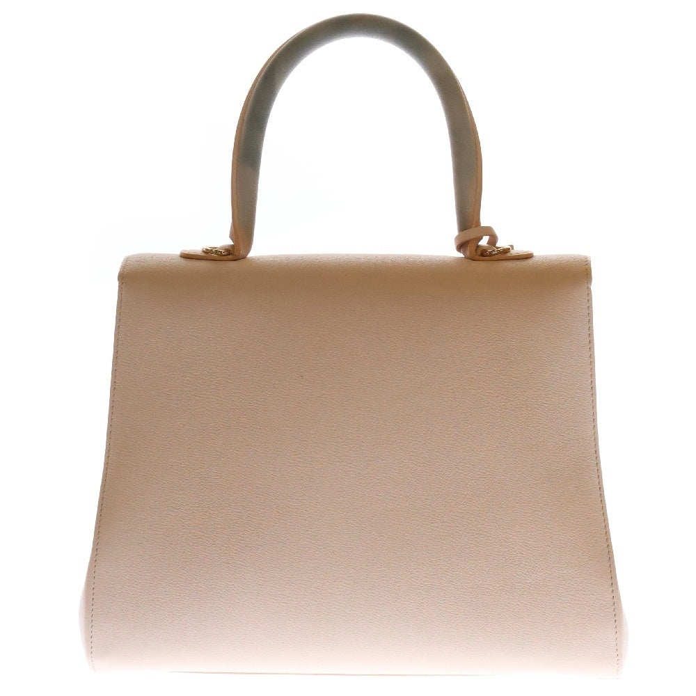 DELVAUX(デルボー) ブリヨンMM ピンク レザー ハンドバッグ