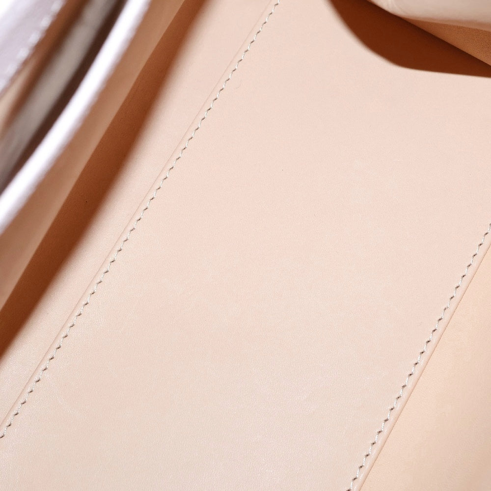 DELVAUX(デルボー) ブリヨンMM ピンク レザー ハンドバッグ