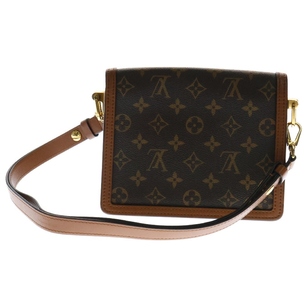 LOUIS VUITTON(ルイヴィトン) モノグラムリバース ドーフィーヌMM ショルダーバッグ ブラウン ゴールド金具 M44391