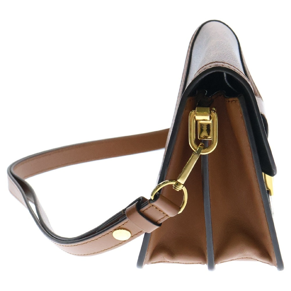 LOUIS VUITTON(ルイヴィトン) モノグラムリバース ドーフィーヌMM ショルダーバッグ ブラウン ゴールド金具 M44391
