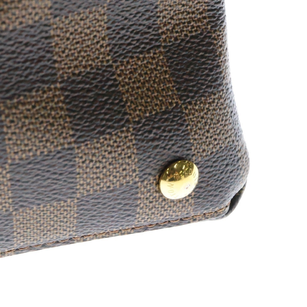 LOUIS VUITTON(ルイヴィトン) ダミエ LVリバーサイド 2WAYバッグ ショルダーバッグトートバッグ ハンドバッグ 肩掛けバッグ ブラウン×ピンクレッド ゴールド金具 レザー×PVC N40052