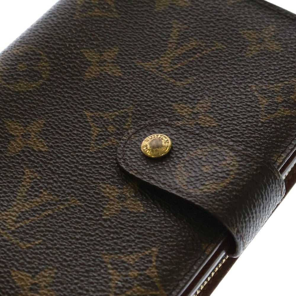 LOUIS VUITTON(ルイヴィトン) モノグラム ポルトパピエジップ ブラウン PVC M61207 二つ折り財布 ウォレット