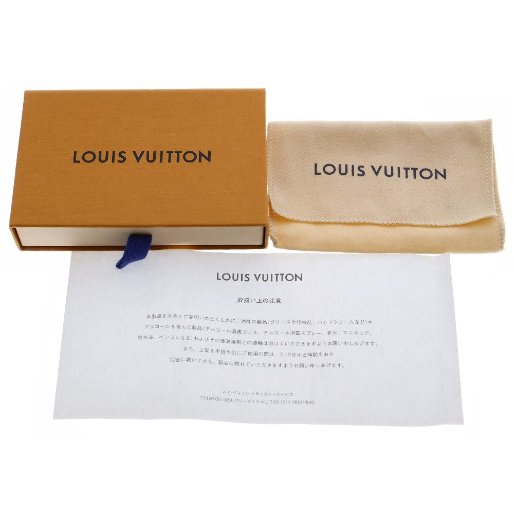 LOUIS VUITTON(ルイヴィトン) モノグラム ロゴマニアブレスレット ブラウン ゴールド金具 M4150F