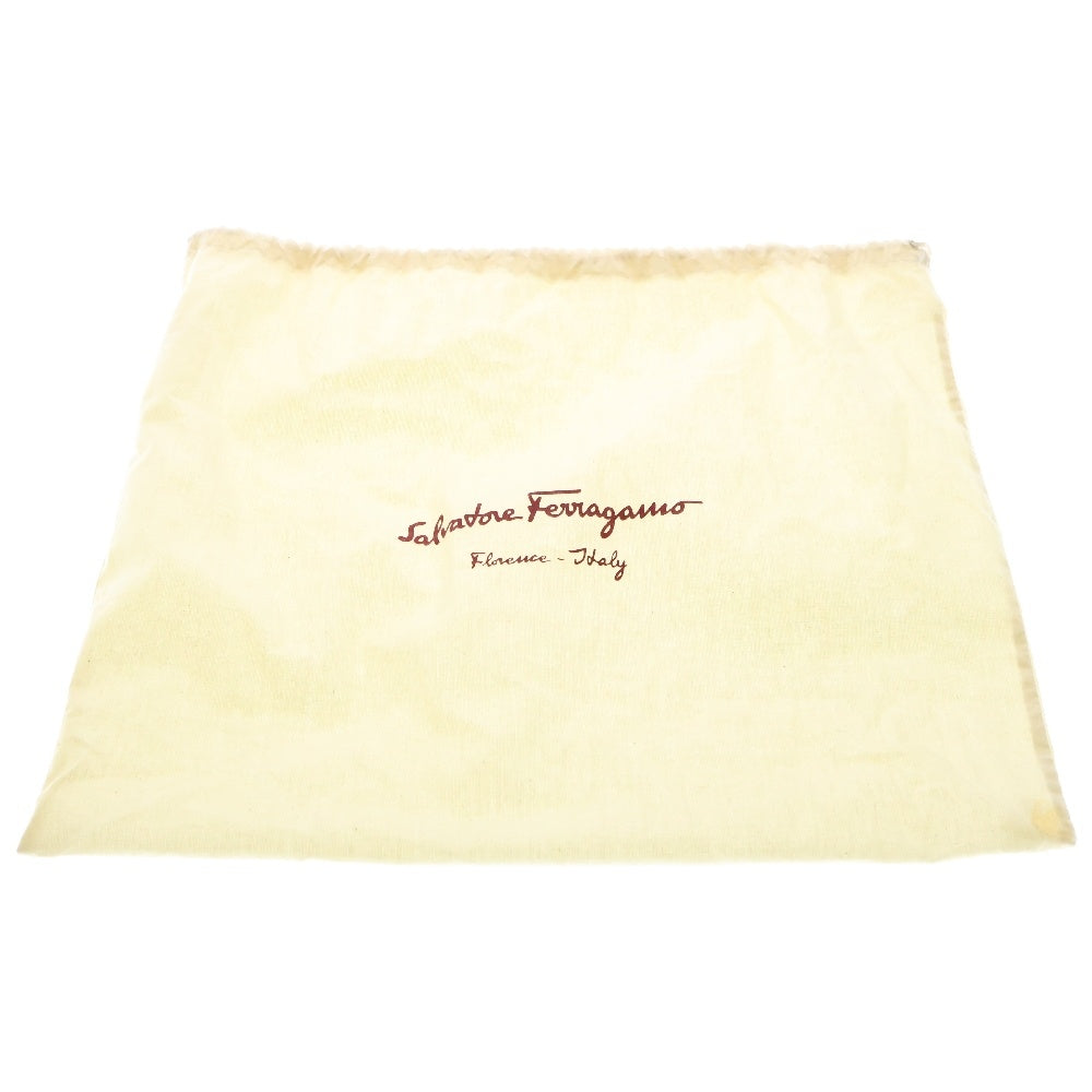 FERRAGAMO(フェラガモ) ヴァラ キルティング バックパック リュック 黒 レザー