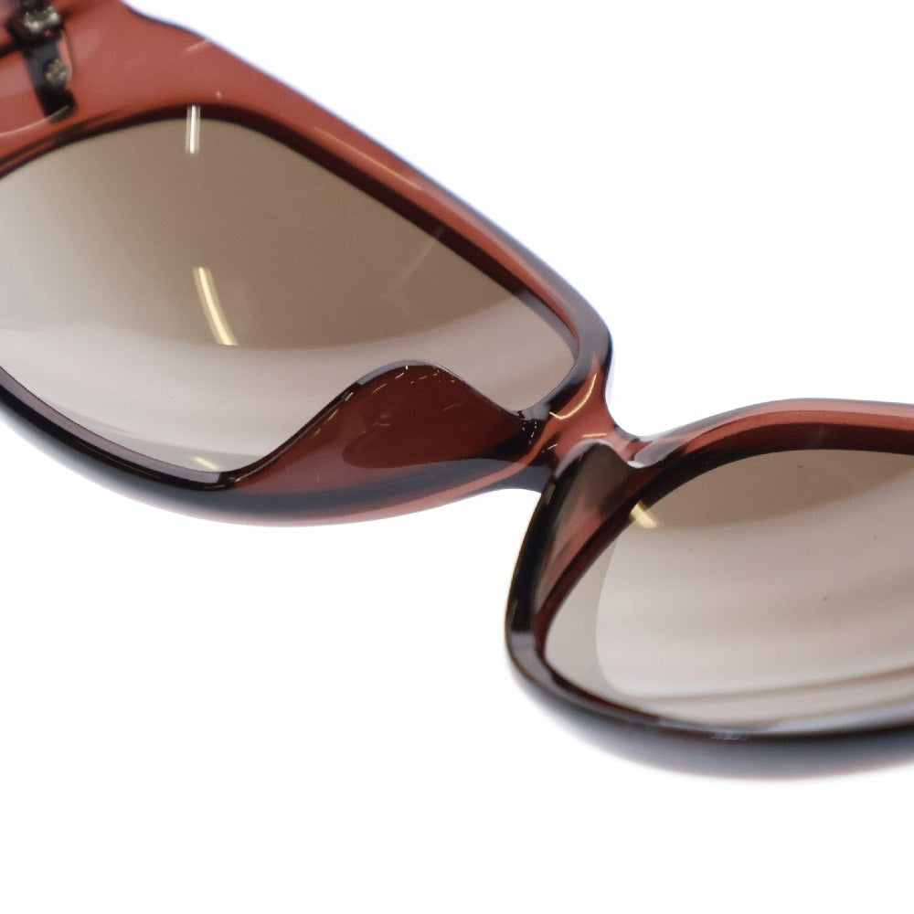 Christian Dior(クリスチャンディオール) カナージュ サングラス メガネ パープル ブラウン 61□15 130 シルバー金具