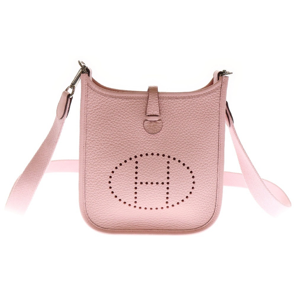 HERMES(エルメス) エヴリンTPM ローズサクラ エプソン SV金具 W刻印 ショルダーバッグ