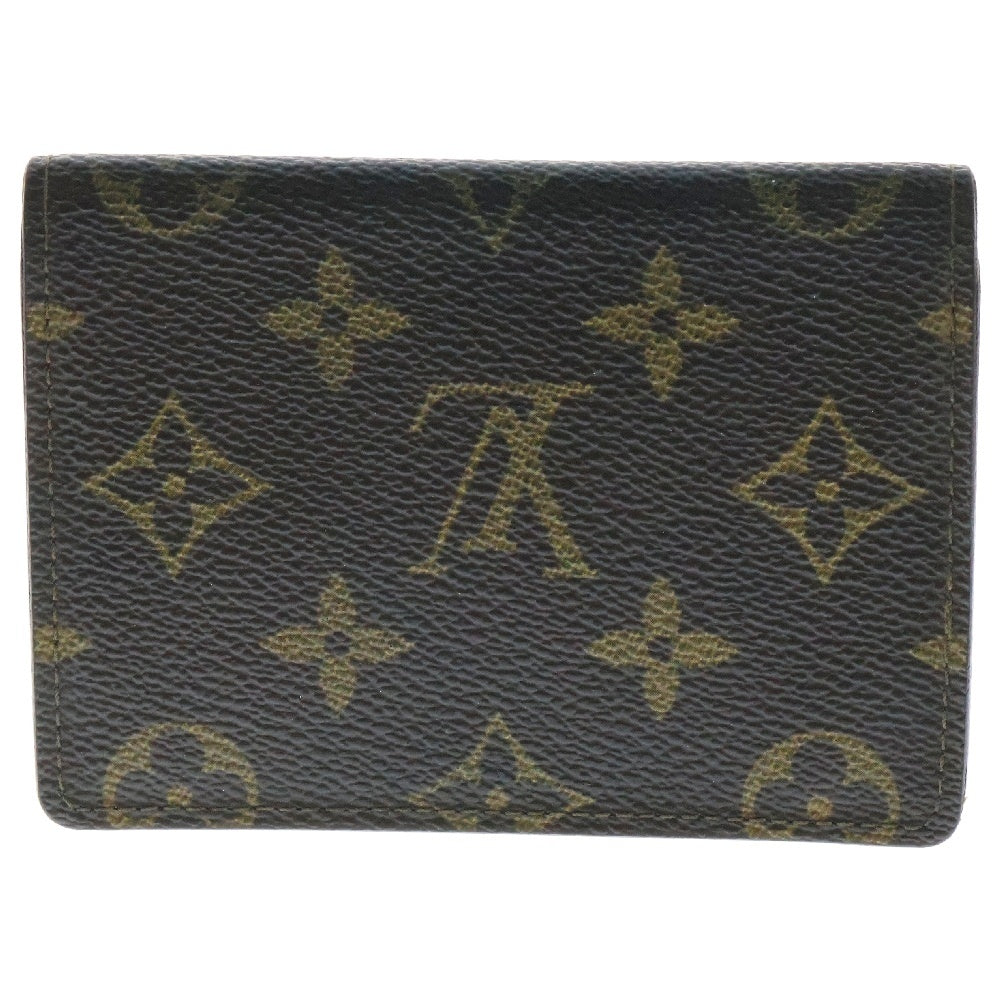 LOUIS VUITTON(ルイヴィトン) モノグラム ポルト2カルト ヴェルティカル カードケース ブラウン PVC M60533