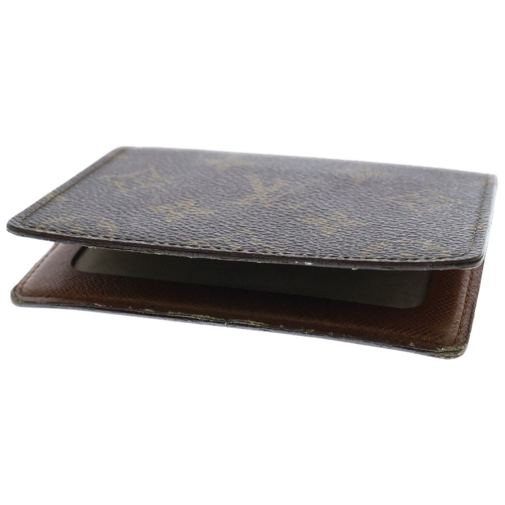 LOUIS VUITTON(ルイヴィトン) モノグラム ポルト2カルト ヴェルティカル カードケース ブラウン PVC M60533