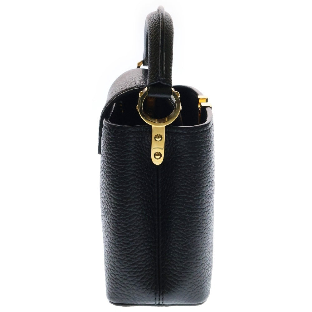 LOUIS VUITTON(ルイヴィトン) カプシーヌMINI 2wayハンドバッグ 黒 トリヨン ゴールド金具 RFID M56071
