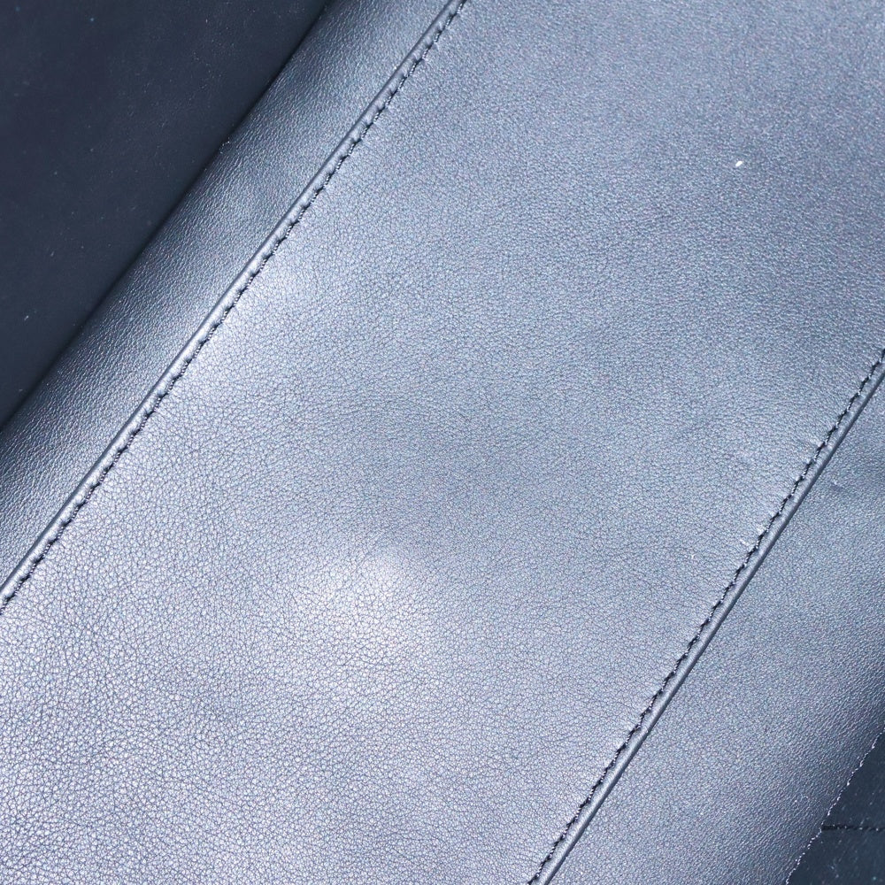LOUIS VUITTON(ルイヴィトン) ジョルジュ 2WAYバッグ ハンドバッグ トートバッグ ブラック シルバー金具 レザー MM M23154