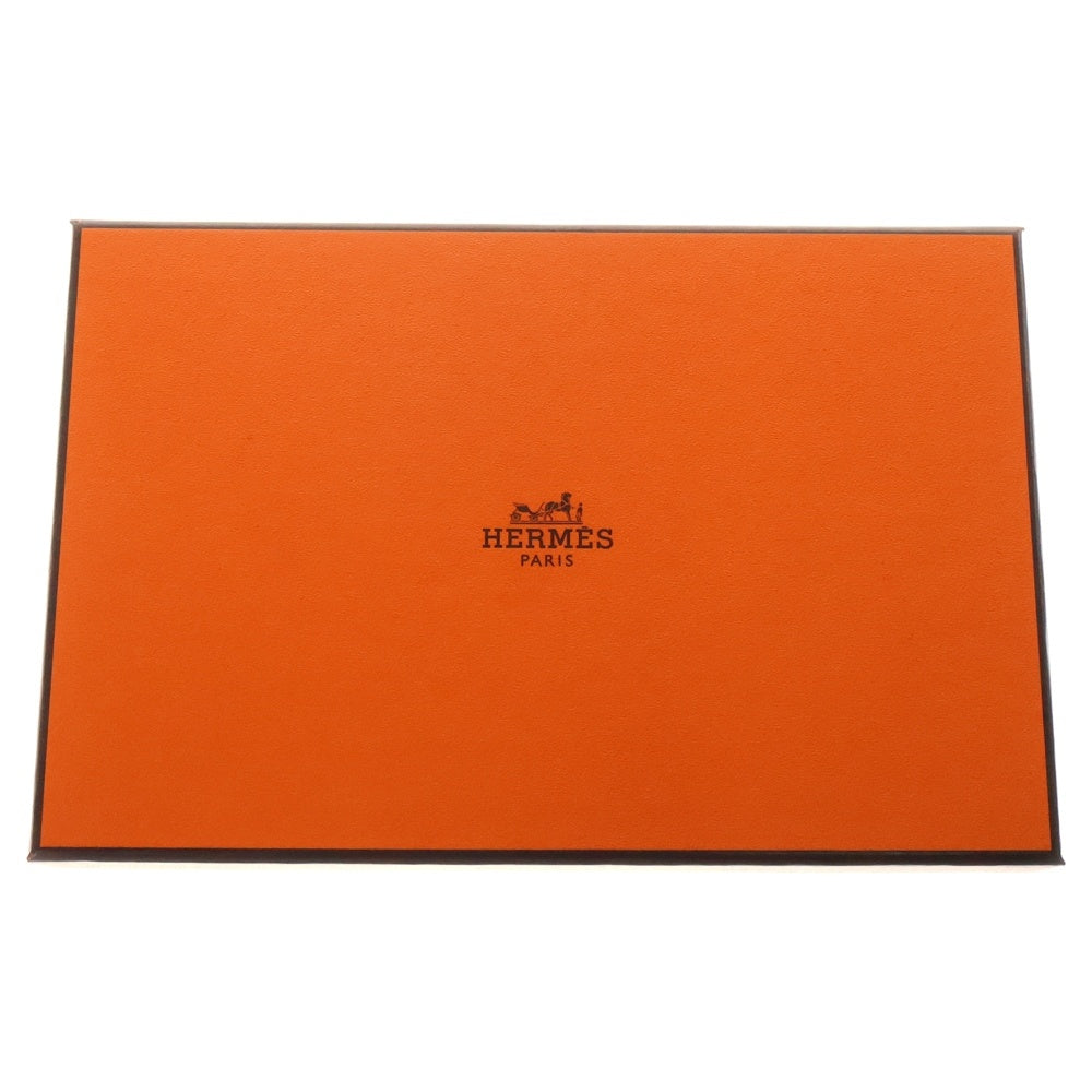HERMES(エルメス) H BEARN SOUFFLET ベアンスフレ シェーブル レザー ロングウォレット 二つ折り財布 ブラック Z刻印