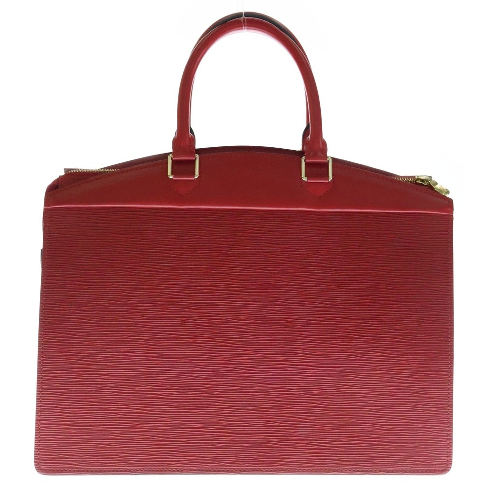 LOUIS VUITTON(ルイヴィトン) エピ リヴィエラ レザーハンドバッグ レッド M48187