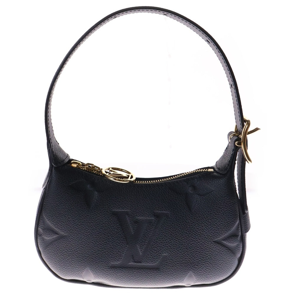 LOUIS VUITTON(ルイヴィトン) モノグラム アンプラント ミニムーン ノワール ブラック M82391 ICタイプ レザー ワンショルダーバッグ ハンドバッグ