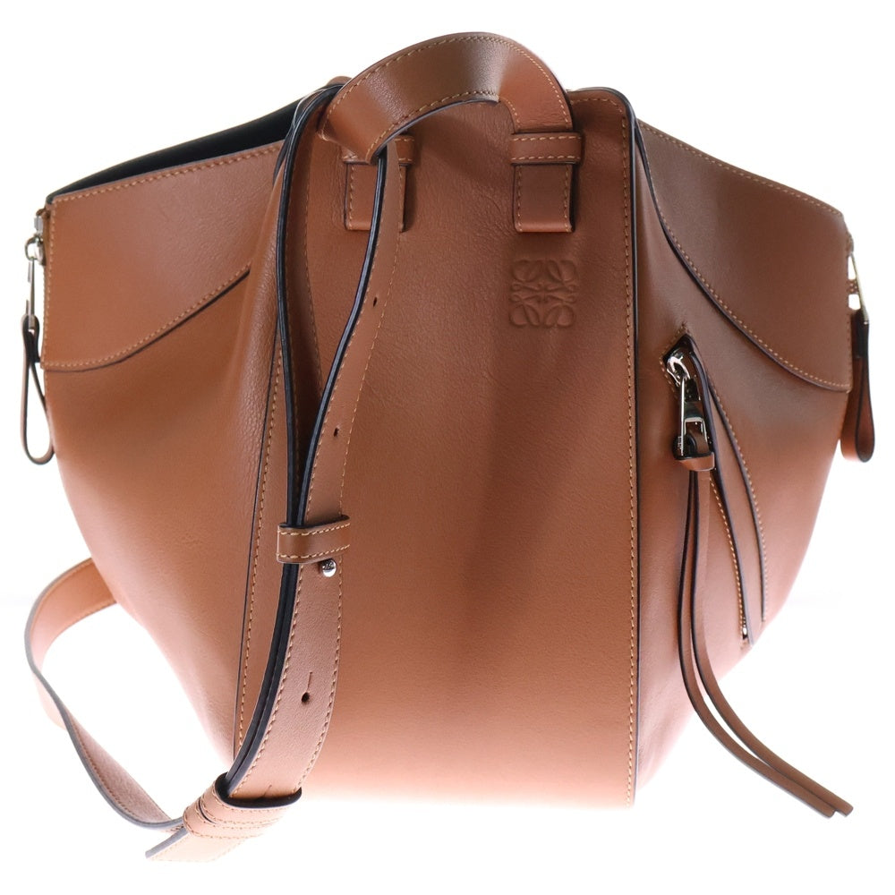 LOEWE(ロエベ) ハンモック スモール ブラウン レザー 2wayバッグ ショルダーバッグ