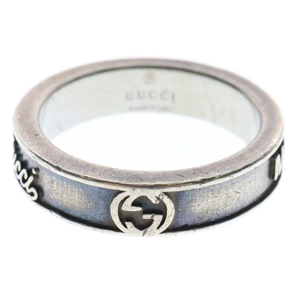 GUCCI(グッチ) トレードマーク リング Ag925 シルバー 指輪 ヴィンテージ
