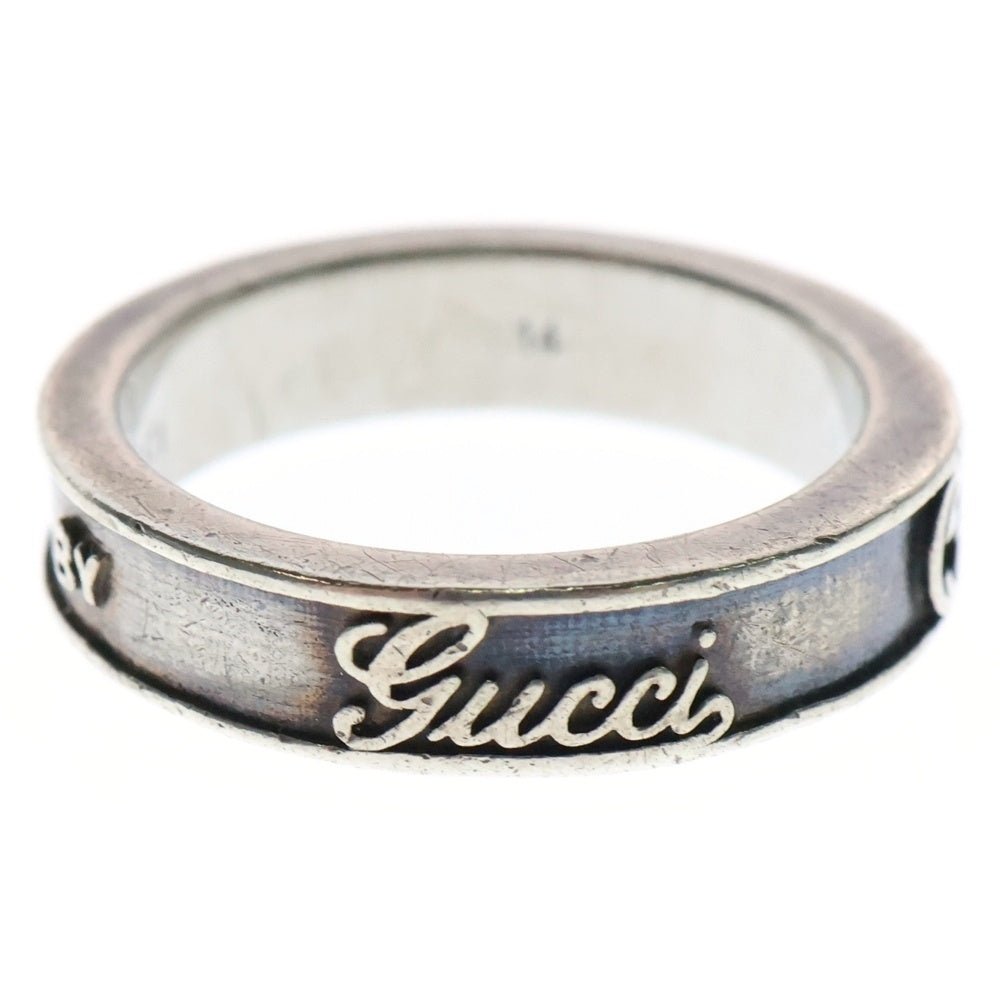 GUCCI(グッチ) トレードマーク リング Ag925 シルバー 指輪 ヴィンテージ