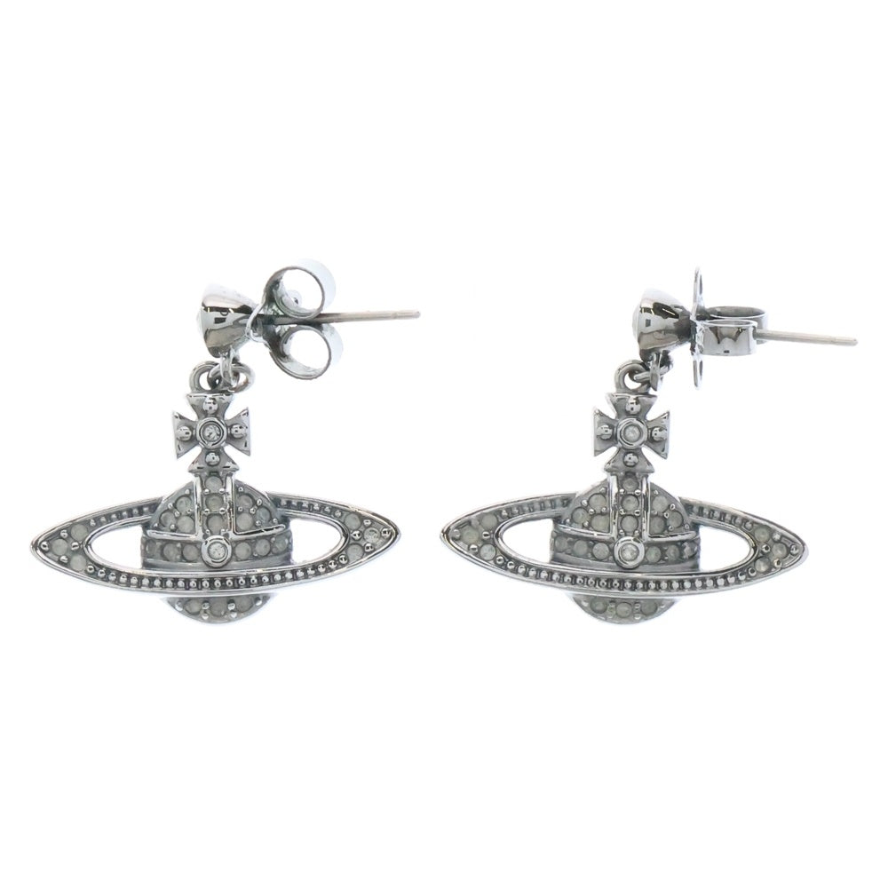 Vivienne Westwood(ヴィヴィアンウエストウッド) ドロップピアス シルバー ミニバスレリーフ イヤーアクセサリー