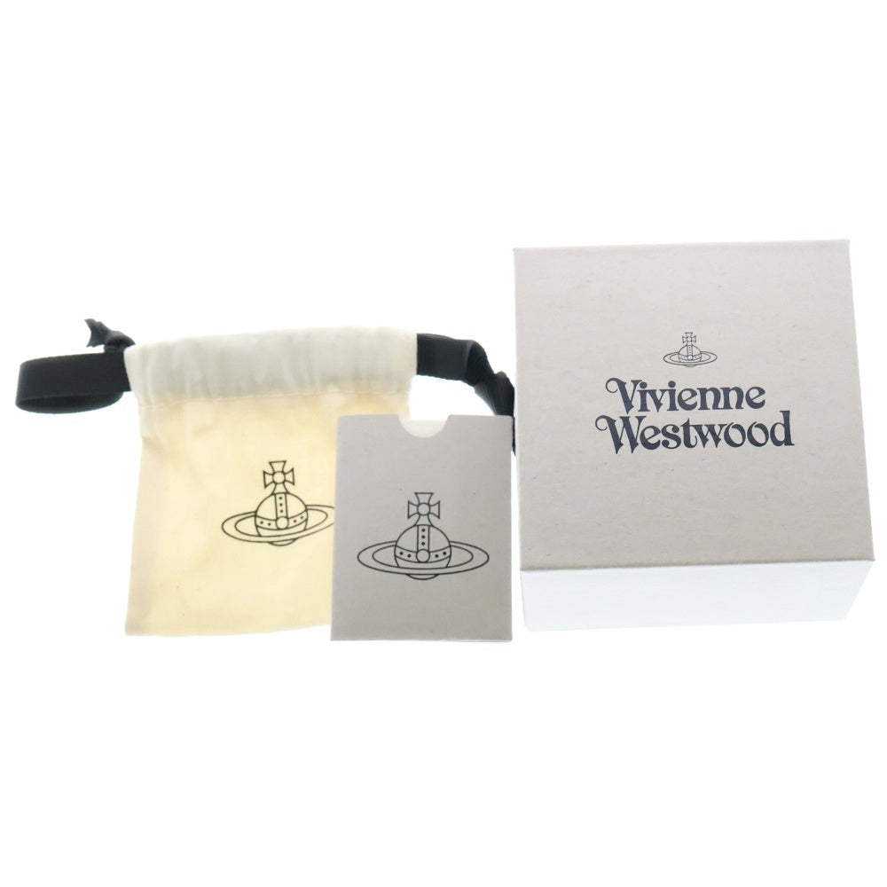 Vivienne Westwood(ヴィヴィアンウエストウッド) ドロップピアス シルバー ミニバスレリーフ イヤーアクセサリー