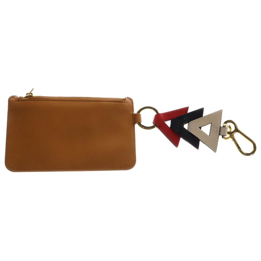 LOEWE(ロエベ) アナグラム モチーフ付 レザー カードケース ベージュ