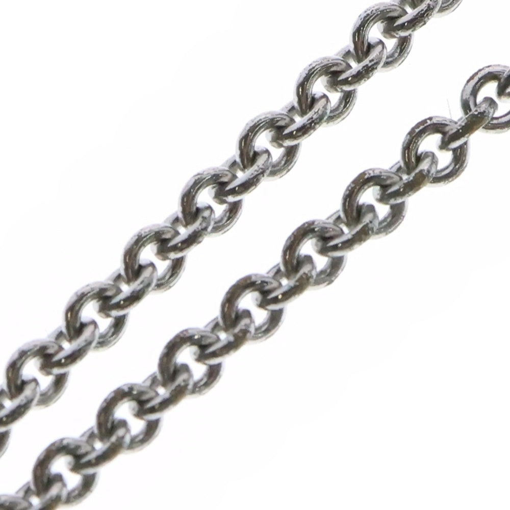 Christian Dior(クリスチャンディオール) DIOR ロゴ ネックレス シルバー メタル アクセサリー ペンダント