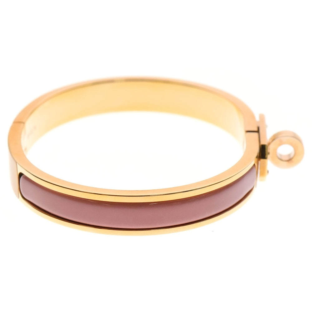 HERMES(エルメス) ミニクリックケリーブレスレットPM バングル ピンク系 ピンクゴールド金具