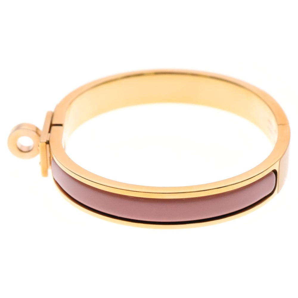 HERMES(エルメス) ミニクリックケリーブレスレットPM バングル ピンク系 ピンクゴールド金具