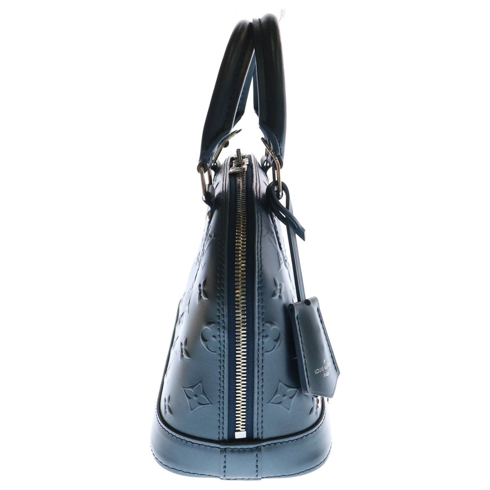 LOUIS VUITTON(ルイヴィトン) ムーノグラム アルマBB M21486 ブルーアシエ レザー 2WAY ハンドバッグ ショルダーバッグ ICタイプ
