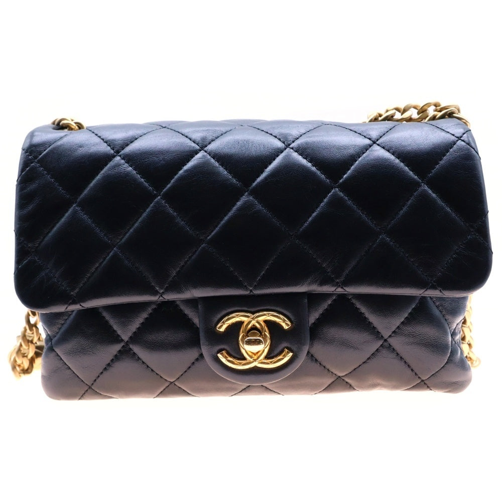 CHANEL(シャネル) マトラッセ 21 トリオ チェーンショルダーバッグ ブラック AS3393