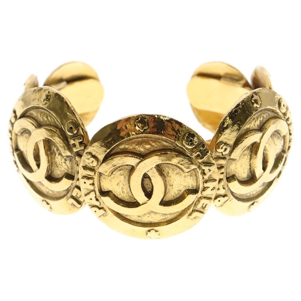 CHANEL(シャネル) ココマーク バングル GP ゴールド GP ブレスレット アクセサリー ヴィンテージ レディース