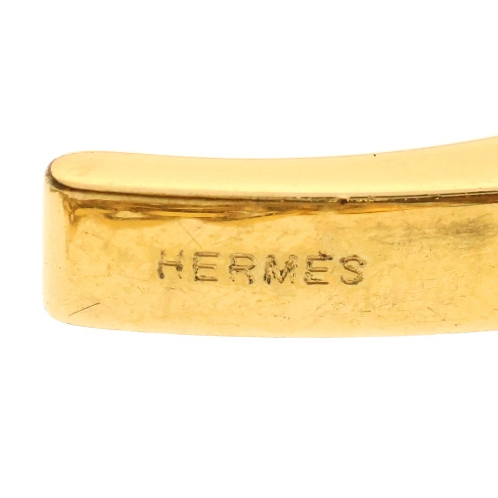 HERMES(エルメス) Hロゴ フィルー グローブホルダー 手袋フォルダー ゴールド