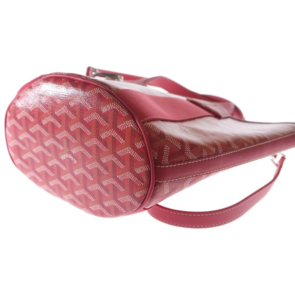 GOYARD(ゴヤール) 2025年限定 ベラーラPM 花柄 2WAY レザー ハンドバッグ ショルダーバッグ レッド レディース