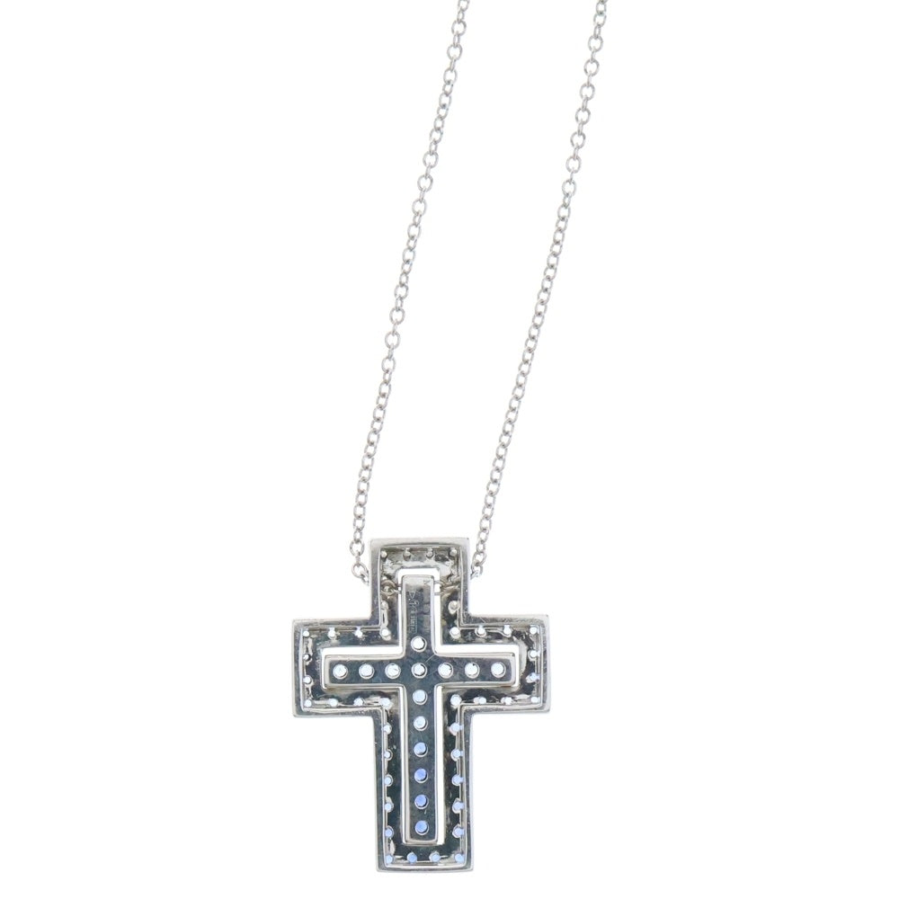 DAMIANI(ダミアーニ) ベルエポック アイスバーグ Sサイズ サファイヤ ダイヤモンド ネックレス 750 K18 WG ホワイトゴールド ジュエリー