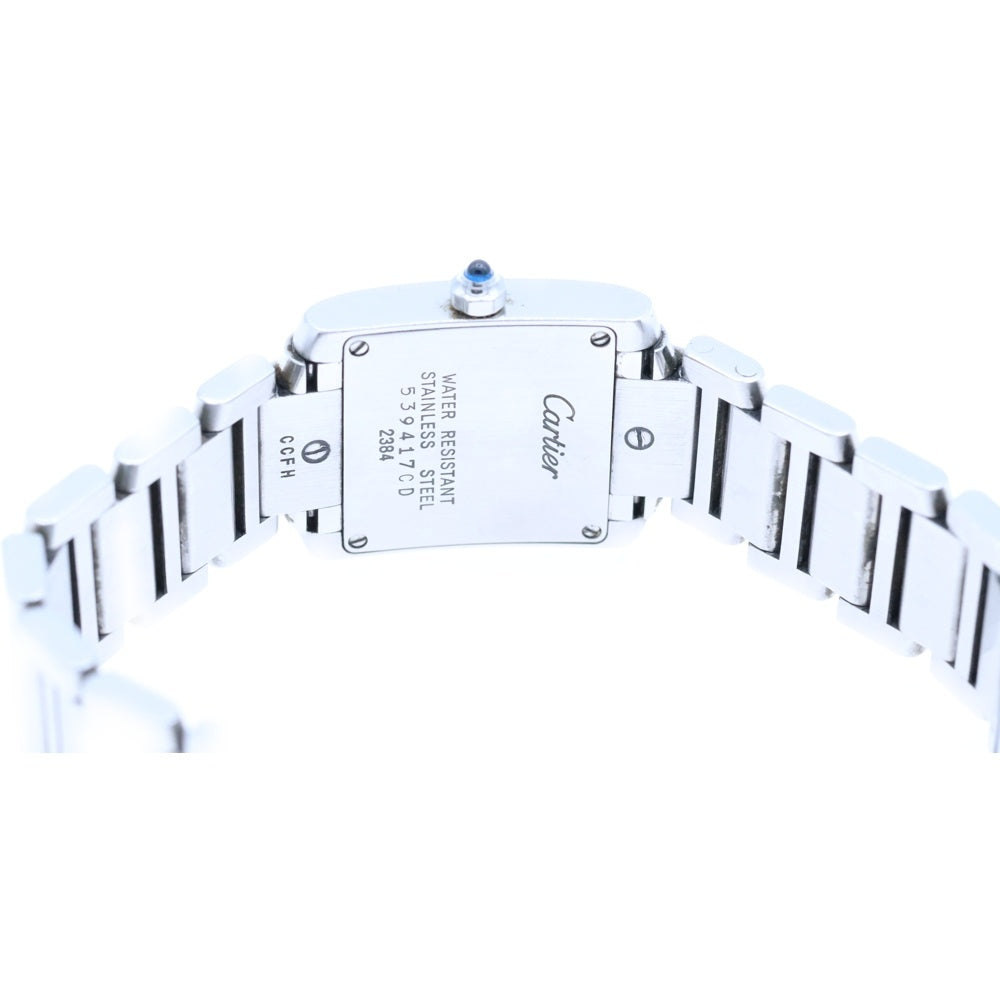 Cartier(カルティエ) W51008Q3 タンクフランセーズ SM 白文字盤 SS/QZ ステンレス クォーツ 腕時計
