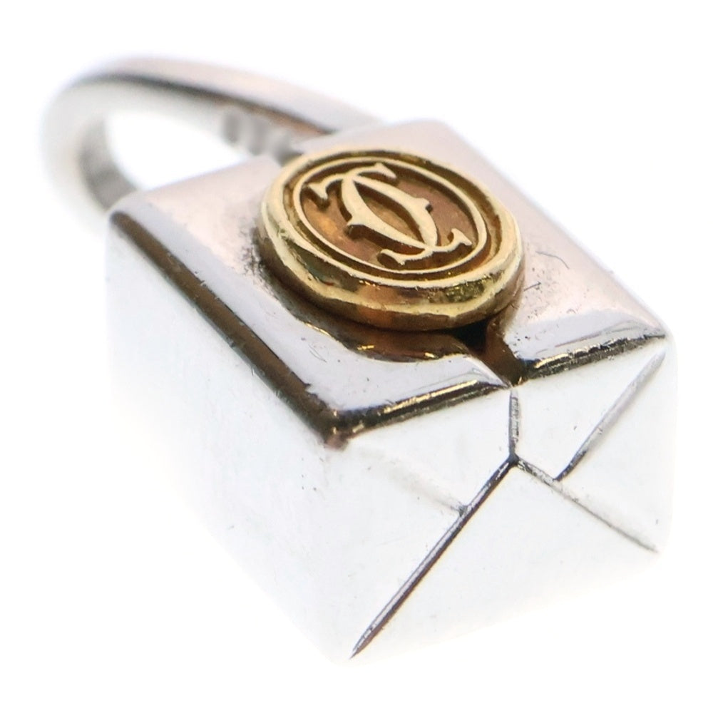 Cartier(カルティエ) ギフトボックス チャーム ネックレストップ 750 K18 WG/YG ホワイトゴールド イエローゴールド ジュエリー