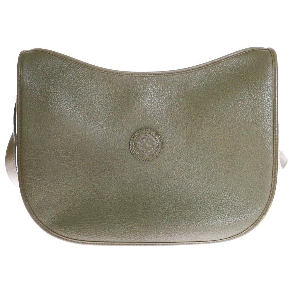 GUCCI(グッチ) オールドグッチ ショルダーバッグ モスグリーン カーキ レザー 001 115 1036