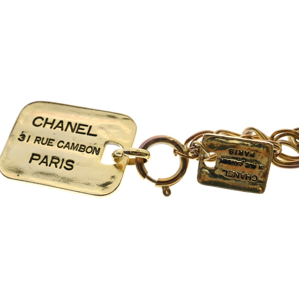 CHANEL(シャネル) カンボン プレート 31 ネックレス ゴールド GP アクセサリー