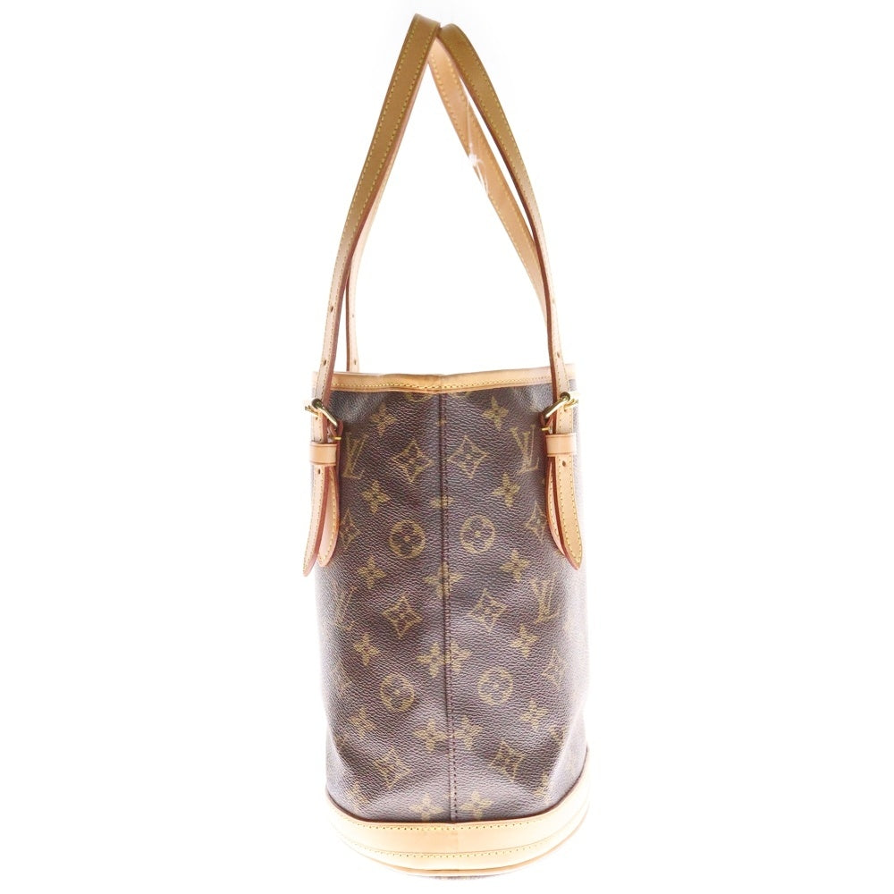 LOUIS VUITTON(ルイヴィトン) モノグラム バケットPM ブラウン PVC M42238 ハンドバッグ トートバッグ