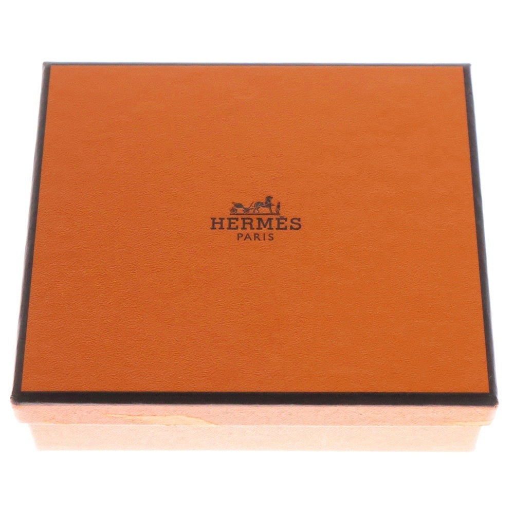HERMES(エルメス) ベアンコンビネ ヴェールジェイド エプソン コンパクトウォレット 三つ折り財布 カードケース グリーン シルバー金具 レザー Z刻印